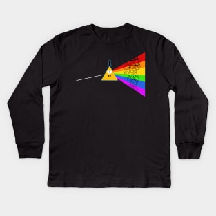 The dark side of gravity falls Kids Long Sleeve T-Shirt